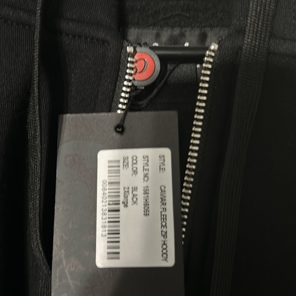 Cookies zip up hoodie/jacket  (caviar) mens xxl brand new w/tags - Picture 5 of 8